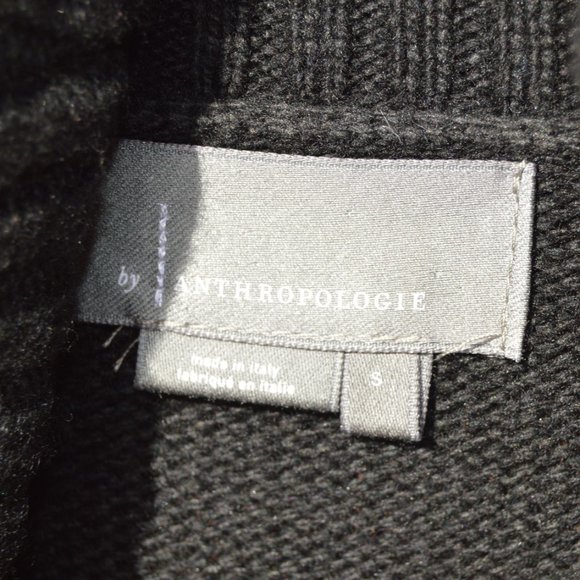 Anthropologie Black Turtleneck Sweater Size Small - Picture 10 of 11